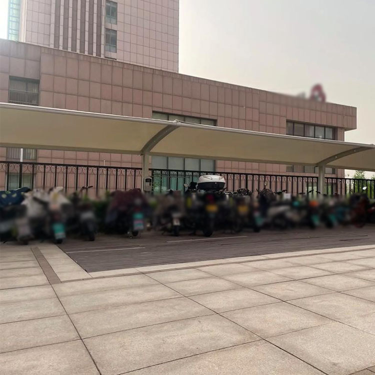 南宫市膜结构电动车棚